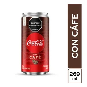 Lata de Cola Cola con Café